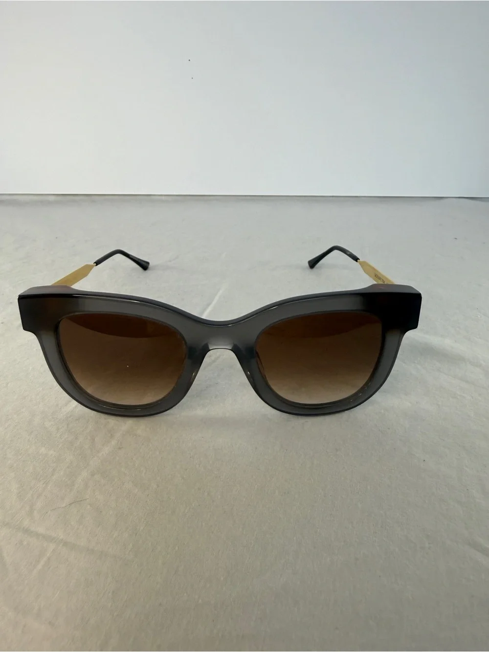 THIERRY LASRY -Popular Sexxxy sunglasses Grey and Brown Cat-Eye Sunglasses.